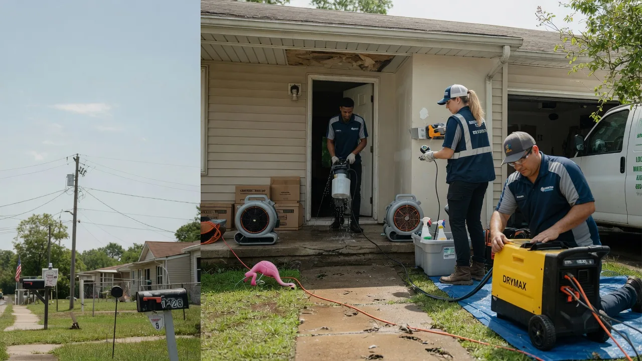 Storm Damage Water Removal in Brownsboro, AL near me